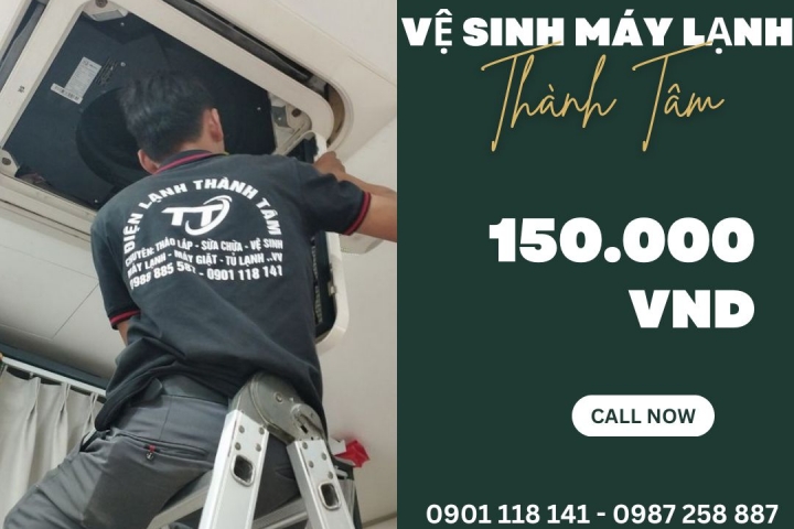 Giá Vệ Sinh Máy Lạnh Tại Nhà - Bảng Giá Chi Tiết Vệ Sinh Máy Lạnh Tp.hcm 