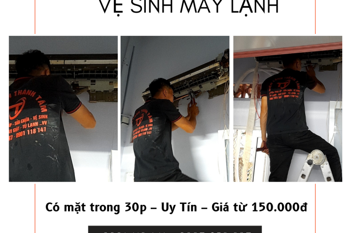 Vệ Sinh Máy Lạnh Quận Tân Bình | Nhanh Chóng Chuyên Nghiệp