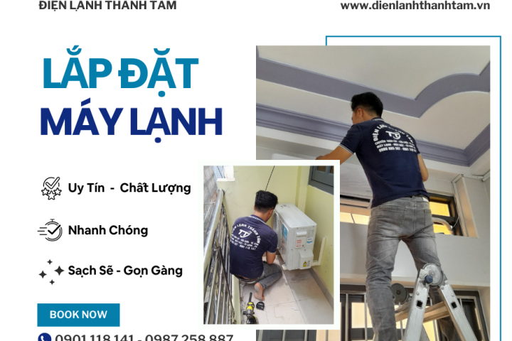 Dịch Vụ Lắp Đặt Máy Lạnh Chuyên Nghiệp Tại Quận 4 Tp.Hồ Chí Minh