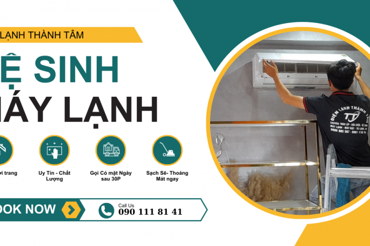 Dịch Vụ Vệ Sinh Máy Lạnh Quận 7 TP. HCM Chỉ Từ 150K