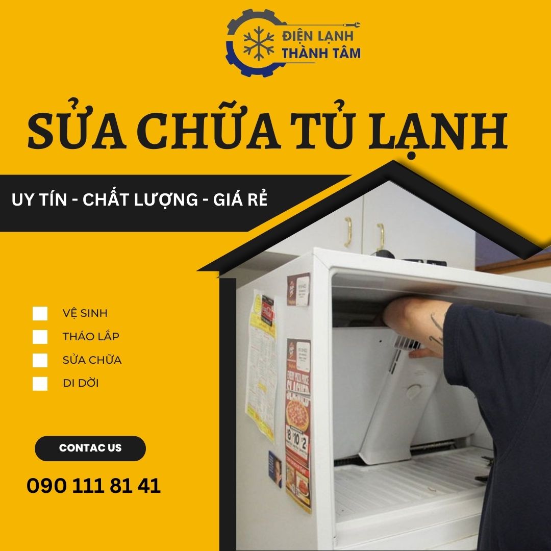 Sửa Tủ Lạnh Quận Gò Vấp Tại Nhà – Bảng Giá Rẻ, Trọn Gói