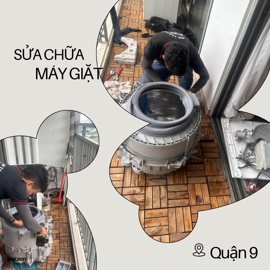 Sửa Chữa Máy Giặt Tại Quận 9 Nhanh Chóng 