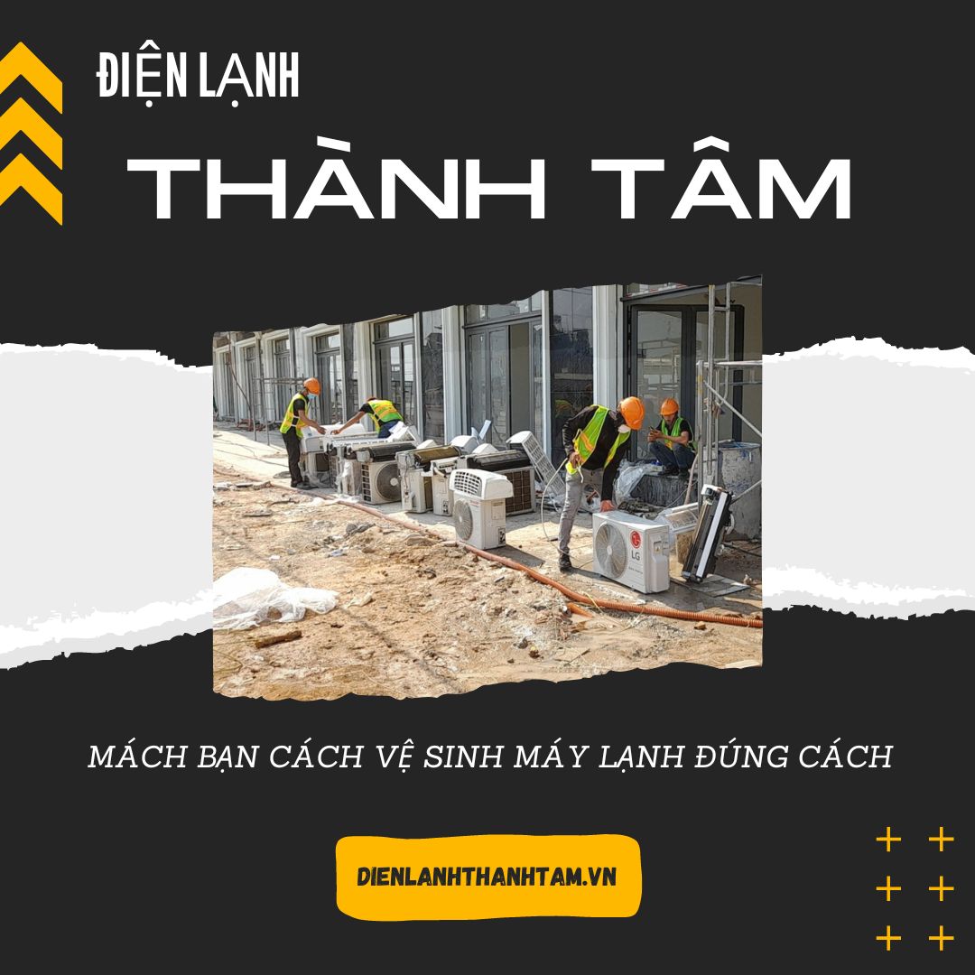 Mách Bạn Vệ Sinh Máy Lạnh Tại Nhà Đơn Giản